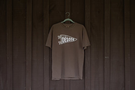 Pennant Tee – Espresso