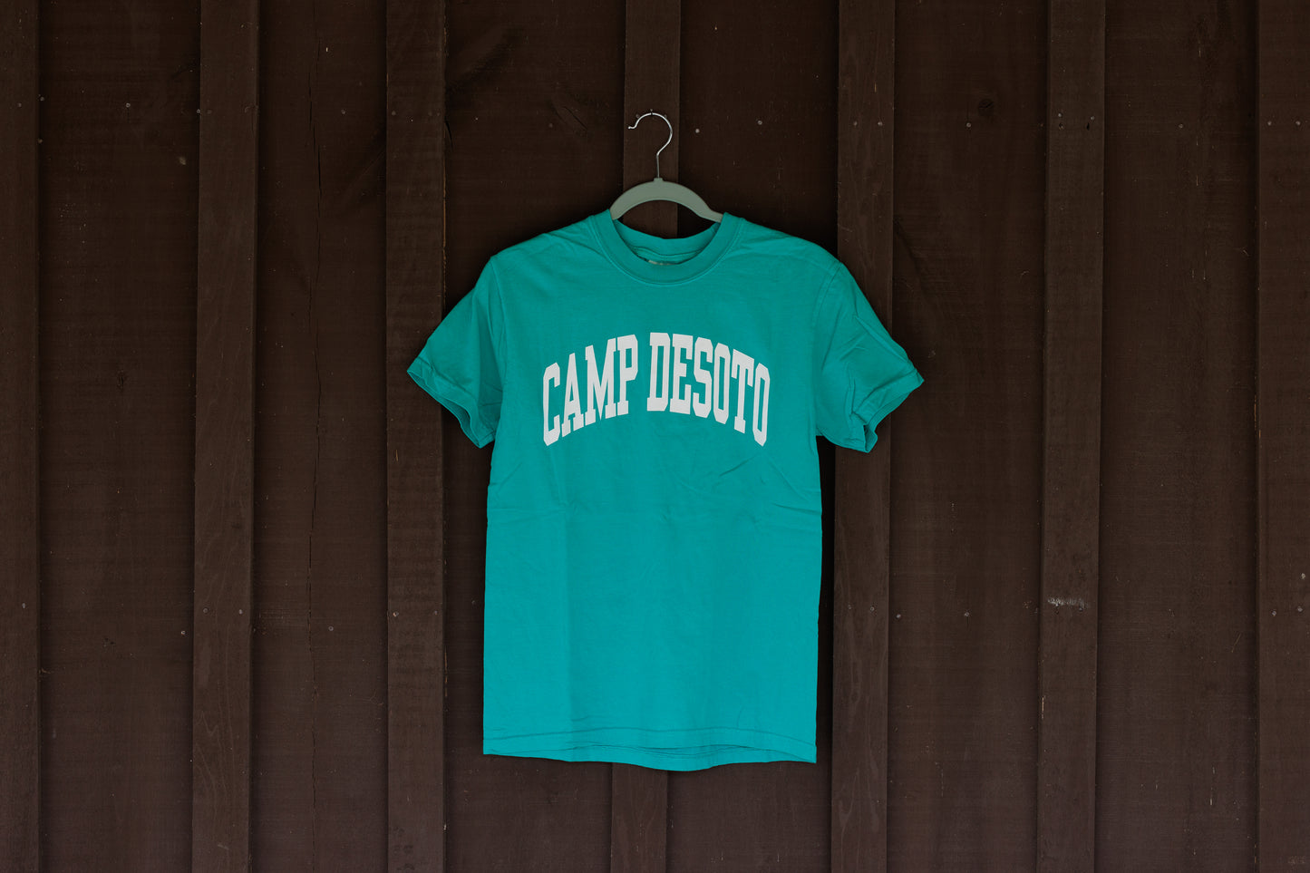 Block Letter Tee – Island Green