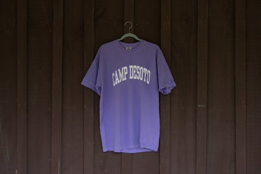 Block Letter Tee – Violet