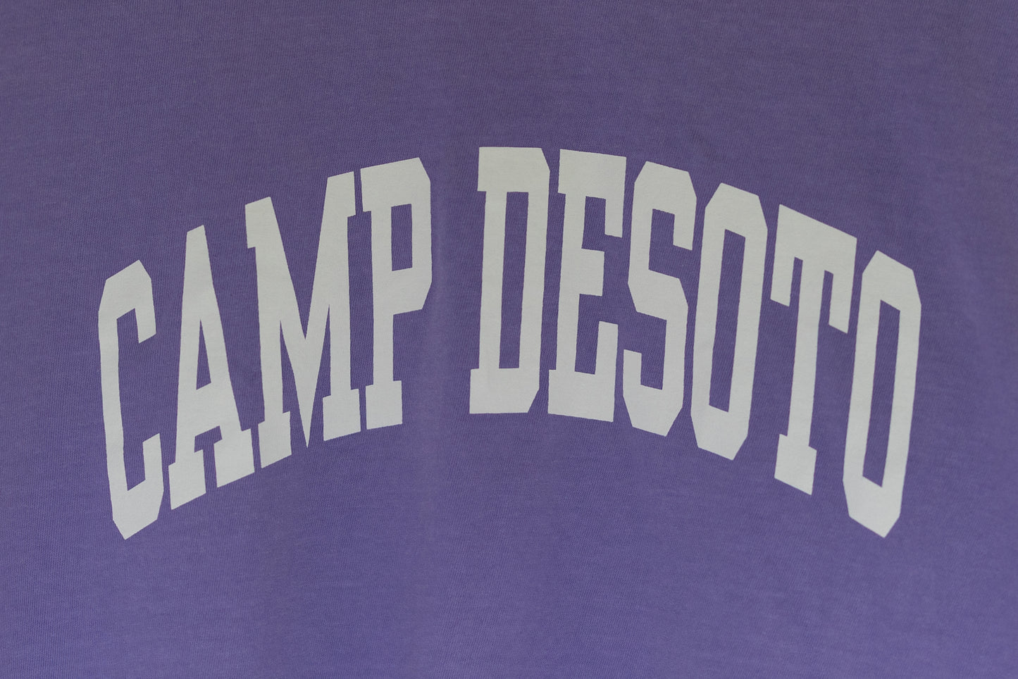 Block Letter Tee – Violet