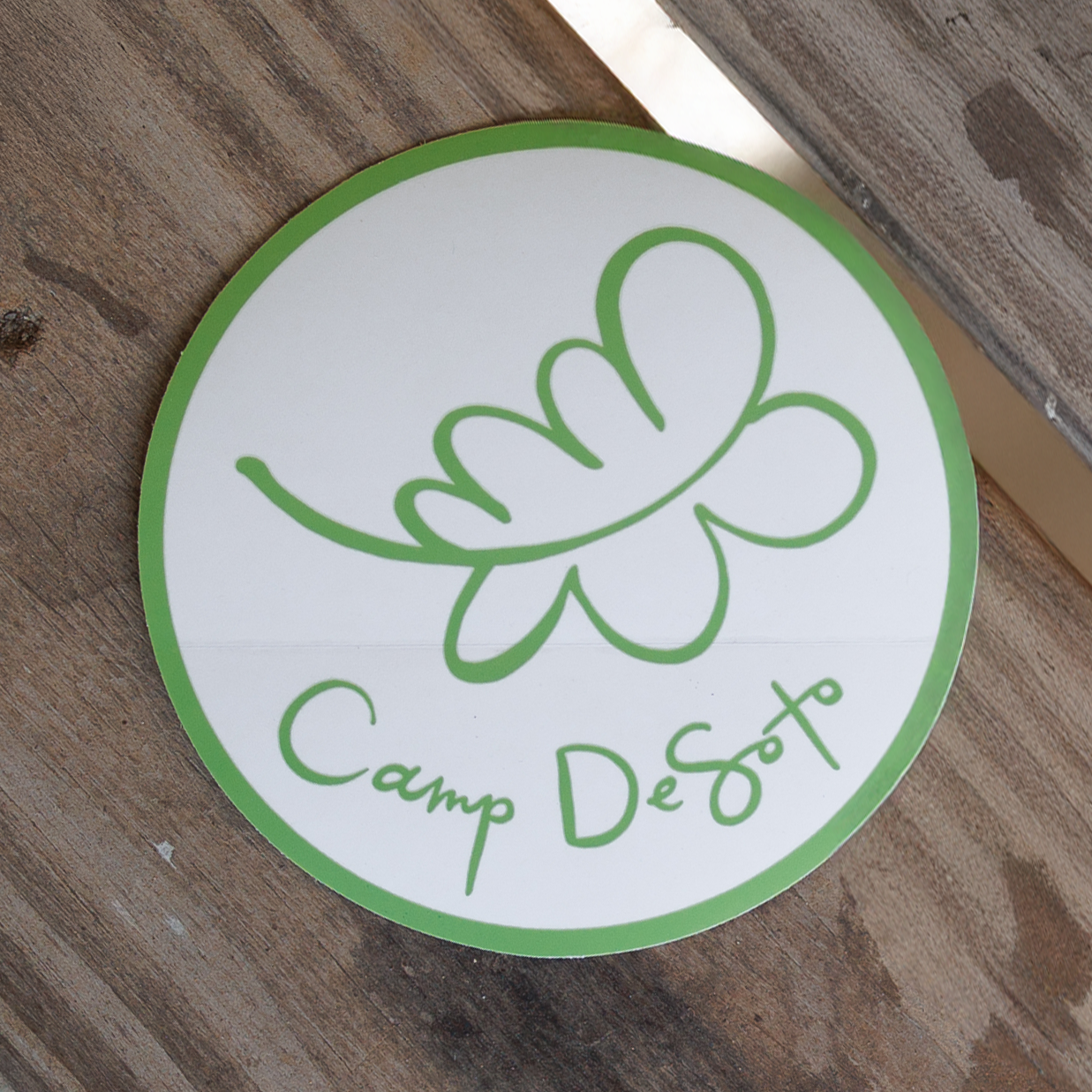 Sticker – Clear Whimsical Leaf