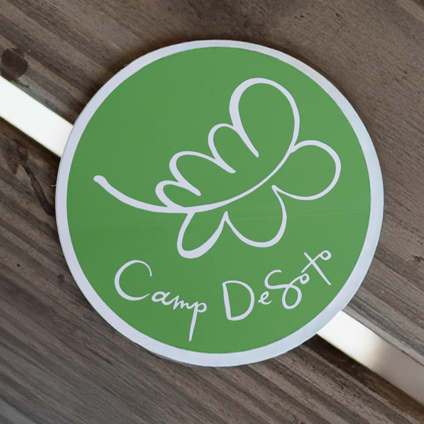 Sticker – Green Whimsical Leaf