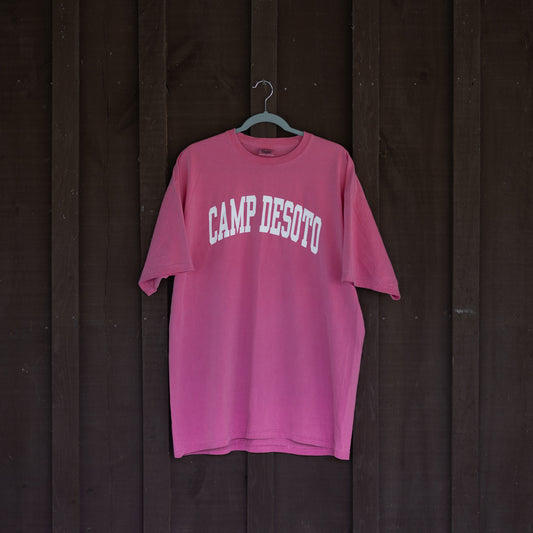 VAULT – Block Letter Tee – Pink