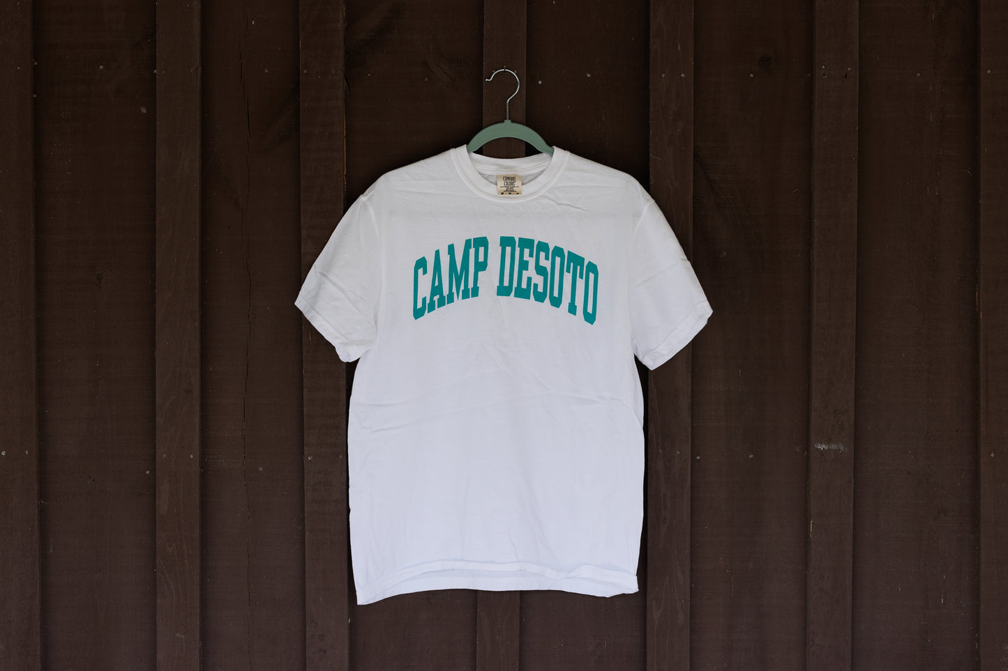 Block Letter Tee – White