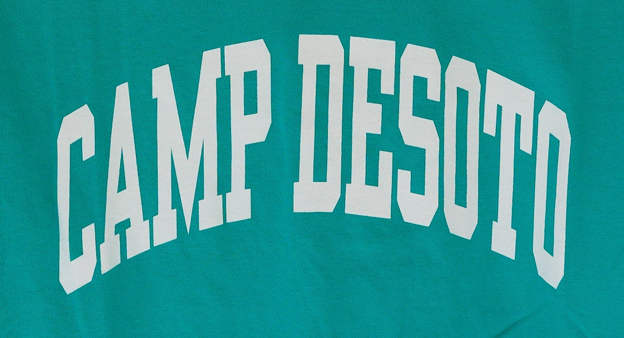 Block Letter Tee – Island Green