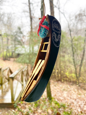 Canoe Christmas Ornament